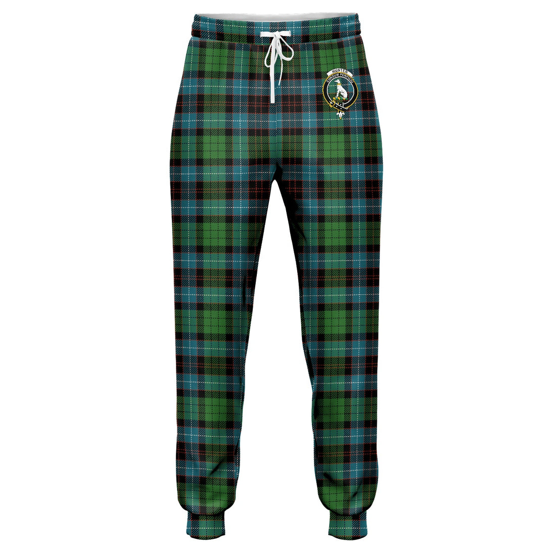 Hunter of Peebleshire Ancient Clan Badge Tartan Jogger Pants