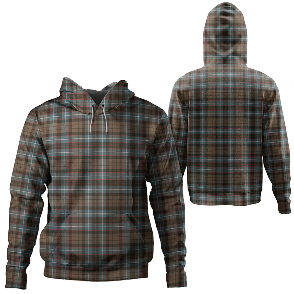 Hunter of Peebleshire Weathered Tartan Classic Hoodie