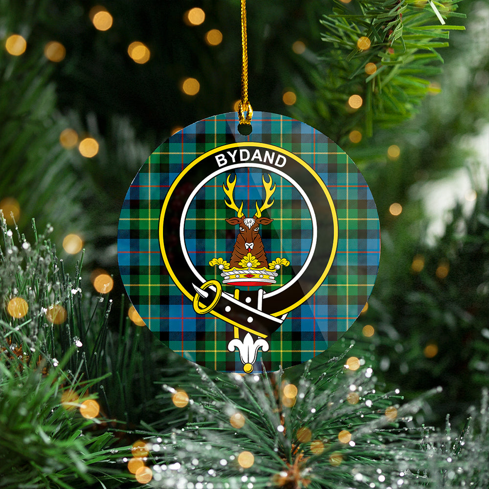 Huntly Gordon Gathering 2000 Ancient Clan Badge Tartan Plastic Christmas Ornaments