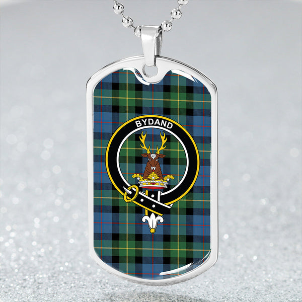 Huntly Gordon Gathering 2000 Ancient Clan Badge Classic Tartan Dog Tag Necklace