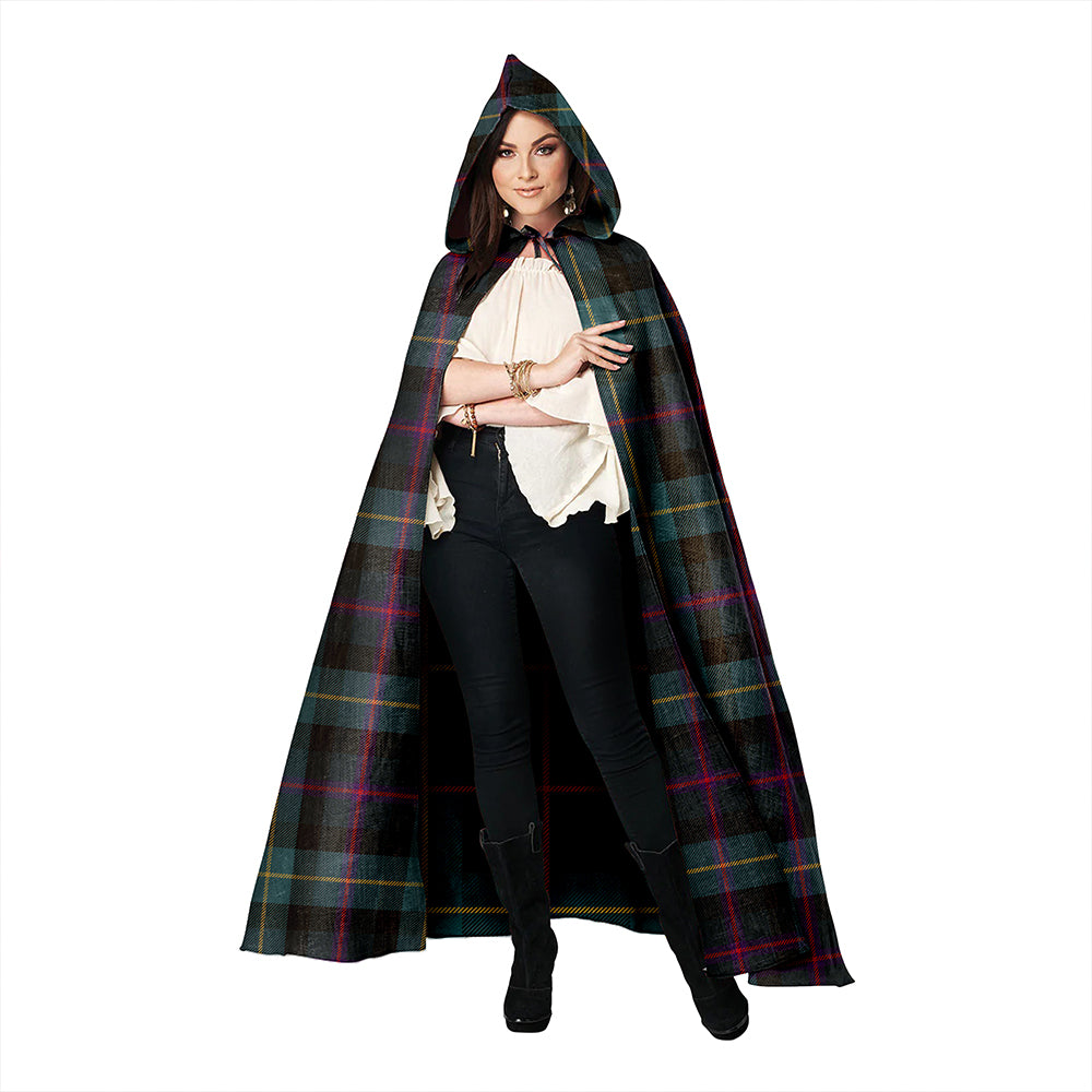 Huntly Gordon Gathering 2000 Weathered Clan Badge Tartan Hooded Cloak