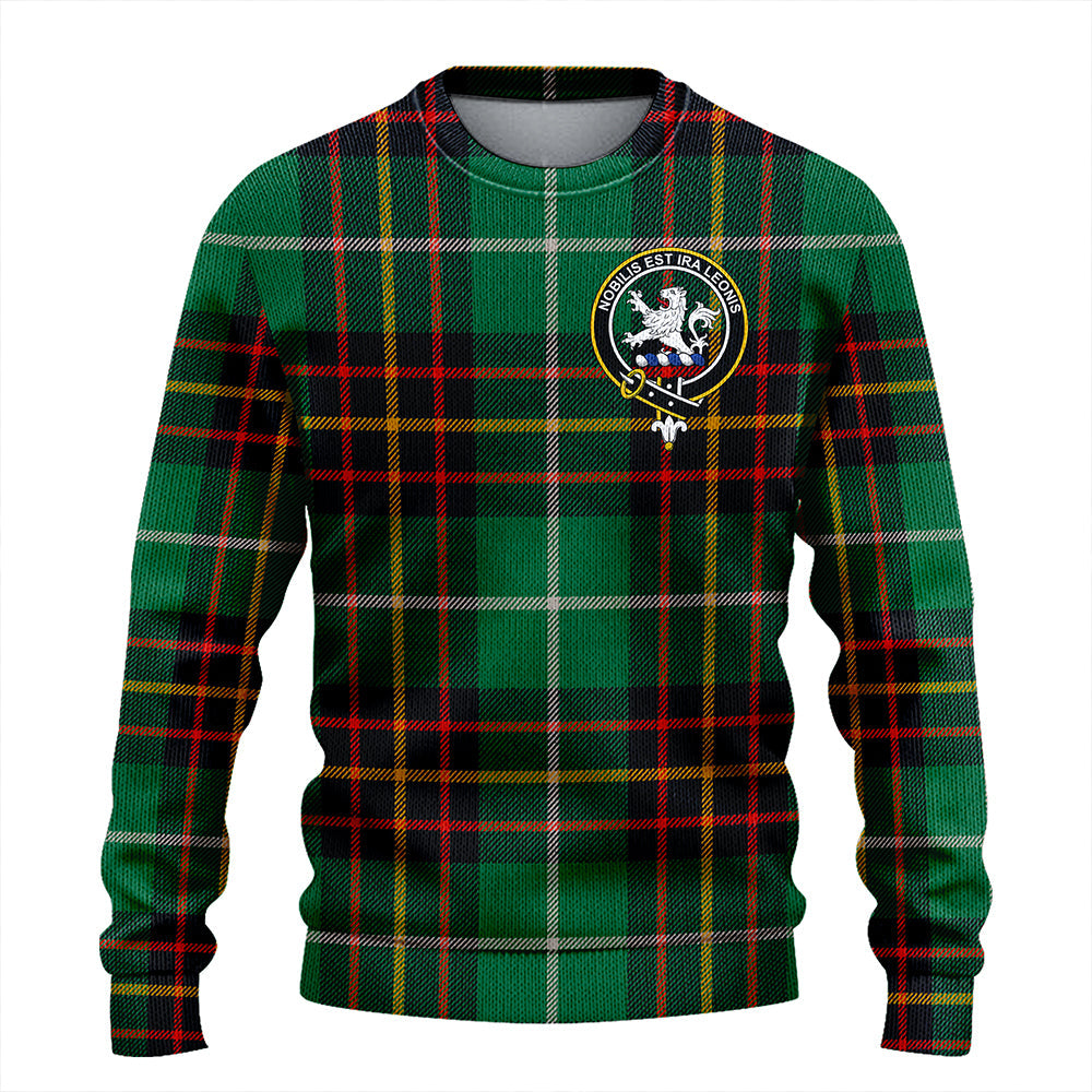 Inglis Ancient Clan Badge Tartan Knitted Sweater