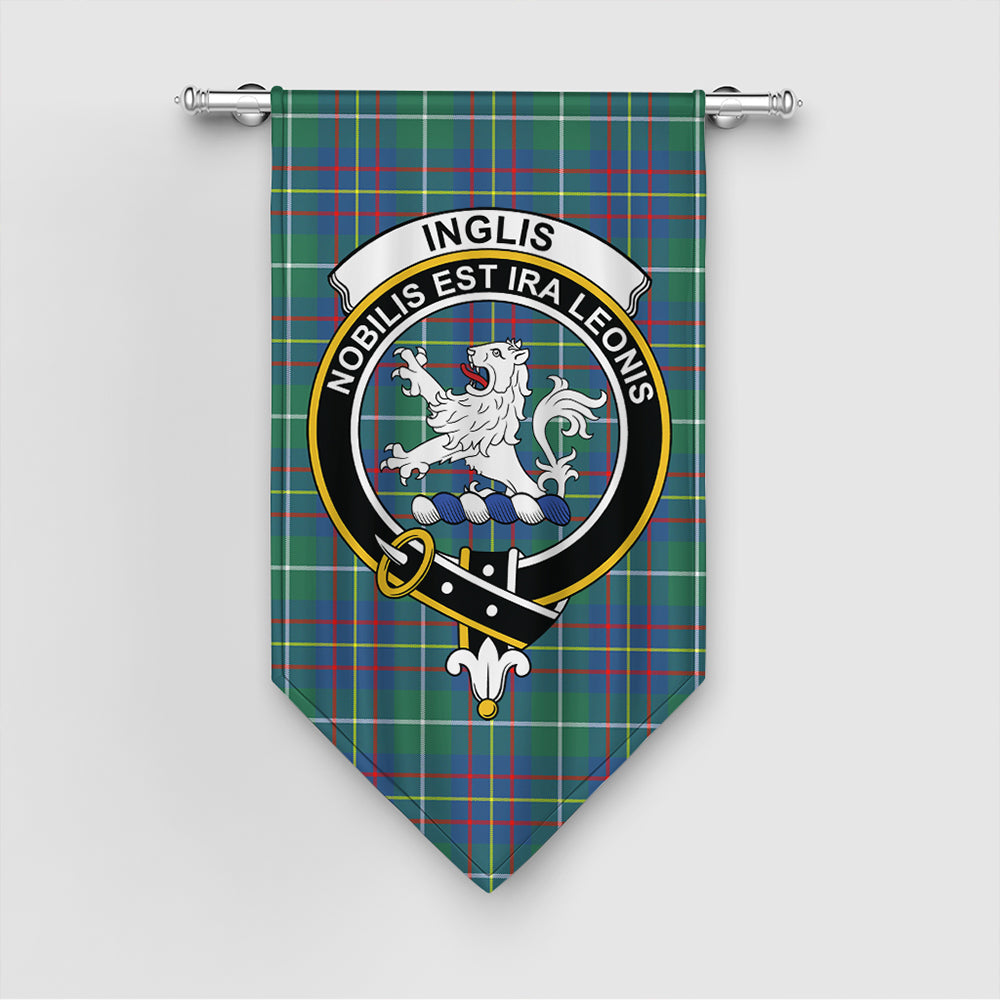 Inglis Ancient Tartan Classic Crest Gonfalon