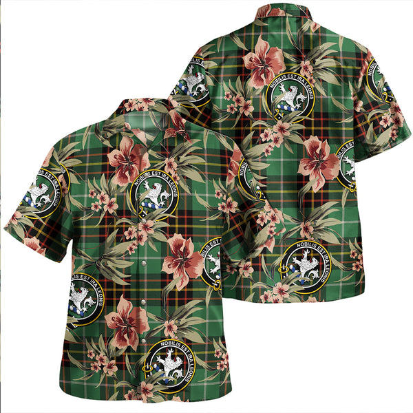 Inglis Ancient Clan Badge Tartan Aloha Hawaiian Shirt Tropical Old Style