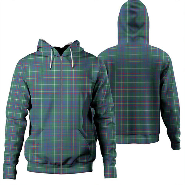 Inglis Ancient Tartan Classic Zipper Hoodie