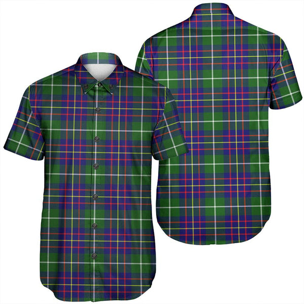 Inglis Modern Tartan Classic Short Sleeve Shirt