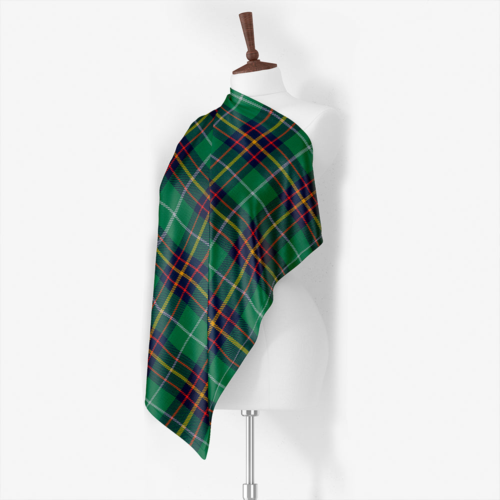 Inches Ancient Tartan Classic Silk Habotai Square Scarf