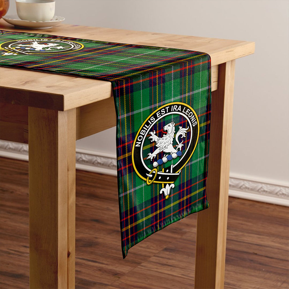 Inglis Modern Clan Badge Tartan Table Runner