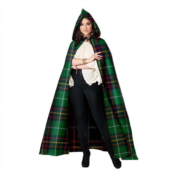 Inglis Modern Clan Badge Tartan Hooded Cloak