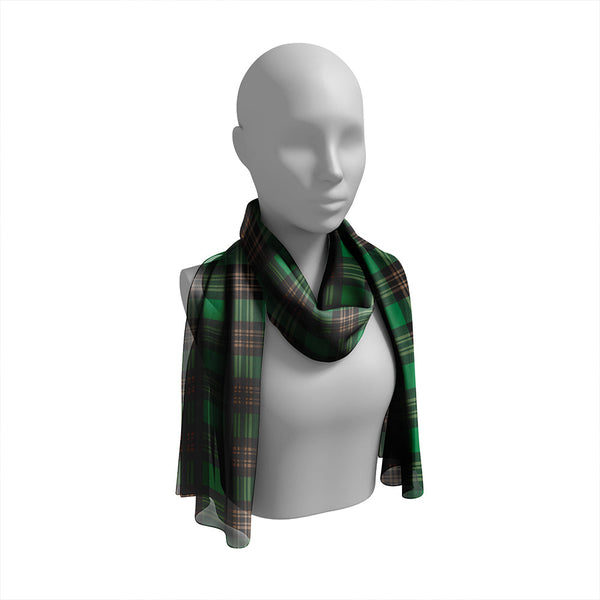 Inkster Ancient Tartan Classic Silk Habotai Long Scarf