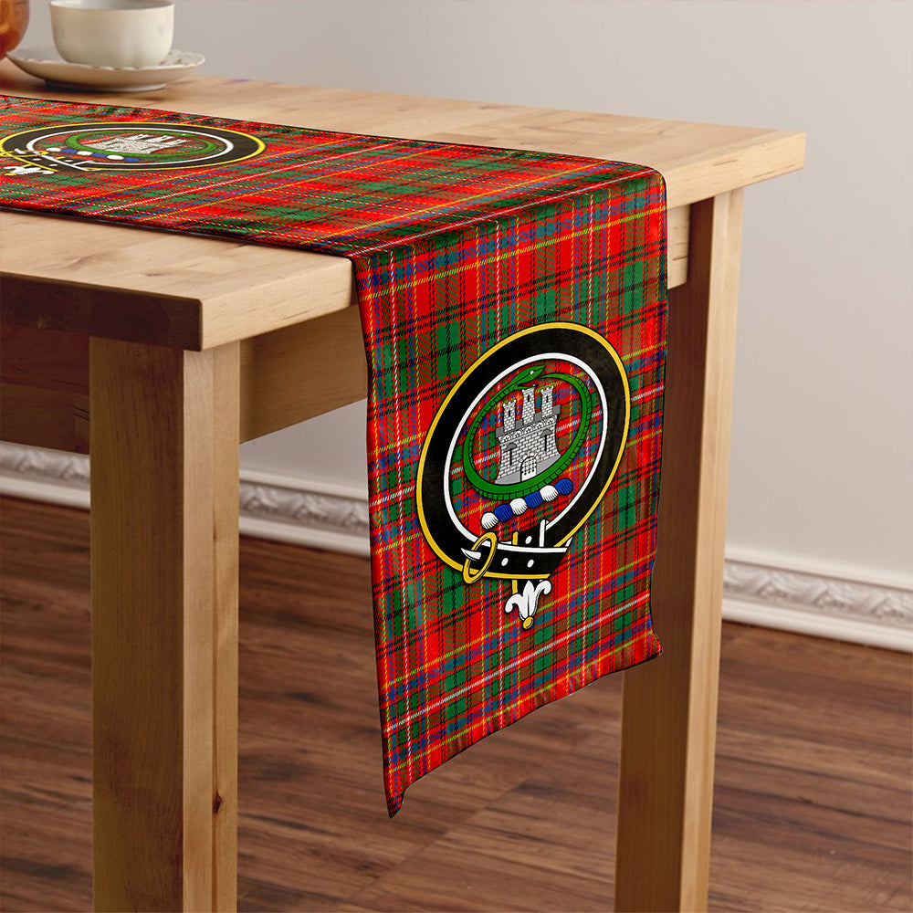 Innes Dress Dance Clan Badge Tartan Table Runner