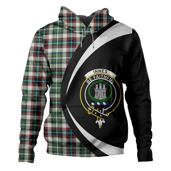 Innes Dress Dance Clan Badge Tartan Hoodie Circle Style