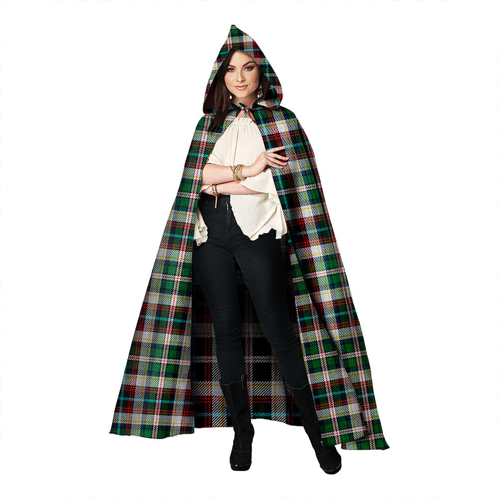 Innes of Cowie Ancient Clan Badge Tartan Hooded Cloak