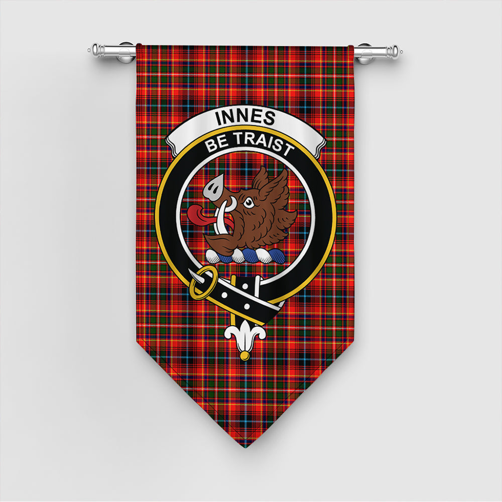 Innes Modern Tartan Classic Crest Gonfalon