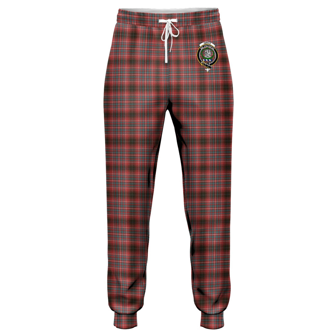 Innes of Cowie Weathered Clan Badge Tartan Jogger Pants