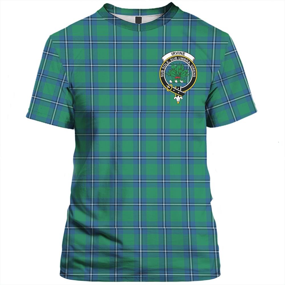 Irvine Ancient Tartan Classic Crest T-Shirt