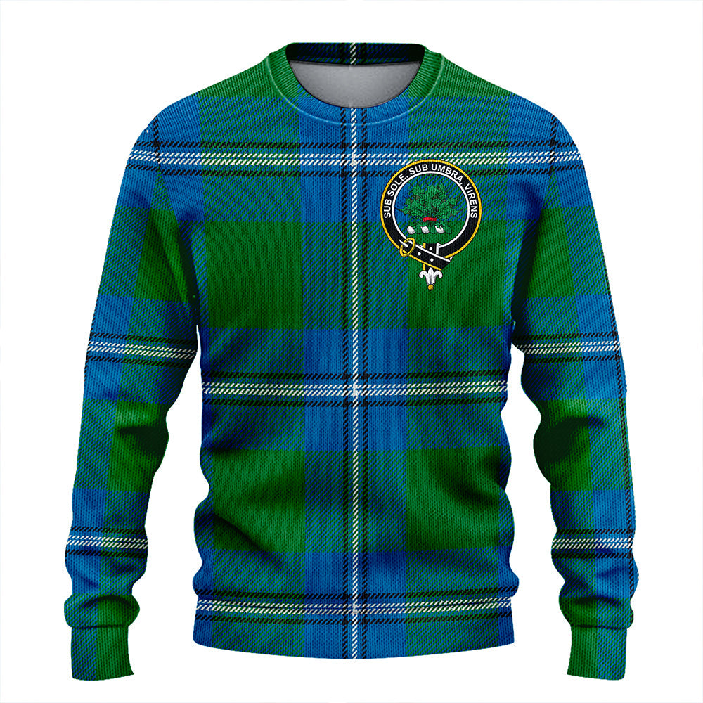 Irvine Ancient Clan Badge Tartan Knitted Sweater