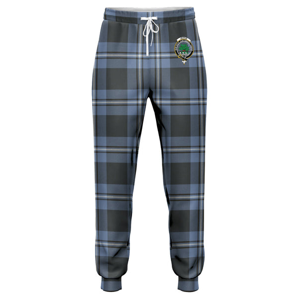 Irvine Weathered Clan Badge Tartan Jogger Pants