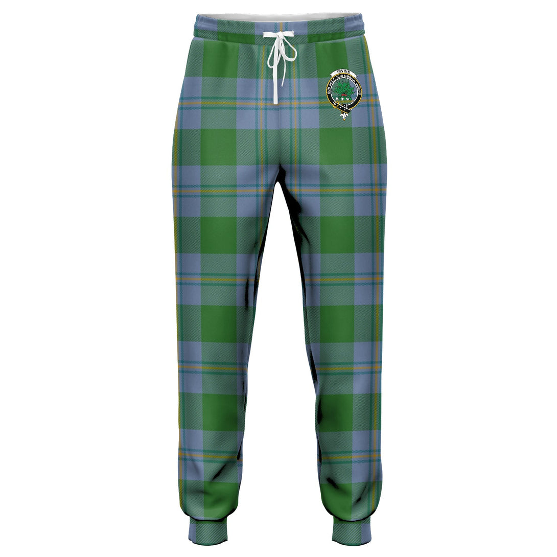 Irvine of Bonshaw Ancient Clan Badge Tartan Jogger Pants