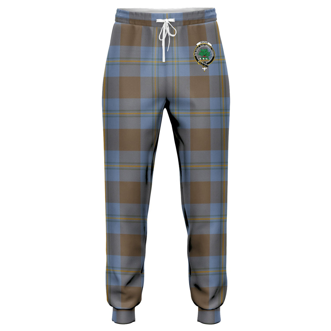 Irvine of Bonshaw Weathered Clan Badge Tartan Jogger Pants