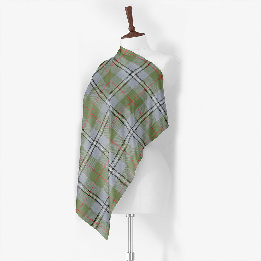 Irvine of Bonshaw Modern Tartan Classic Silk Habotai Square Scarf