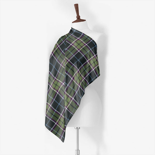 Isle of Man Manx Dress Modern Tartan Classic Silk Habotai Square Scarf