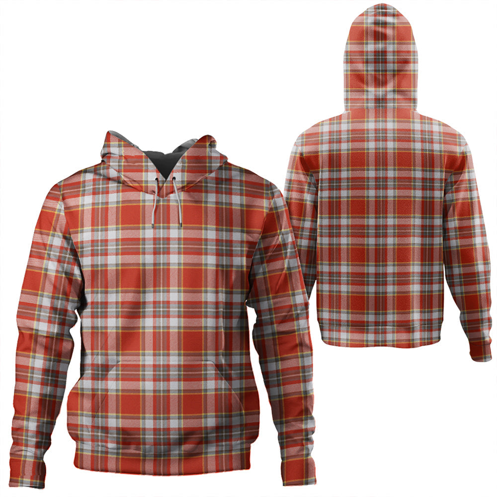 Isle of Man Manx Laxey Red Ancient Tartan Classic Hoodie