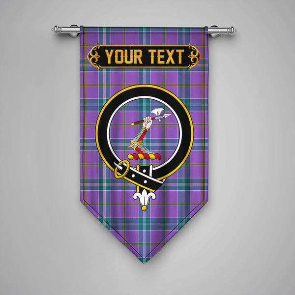 Jackson Ancient Clan Badge Tartan Gonfalon Personalize