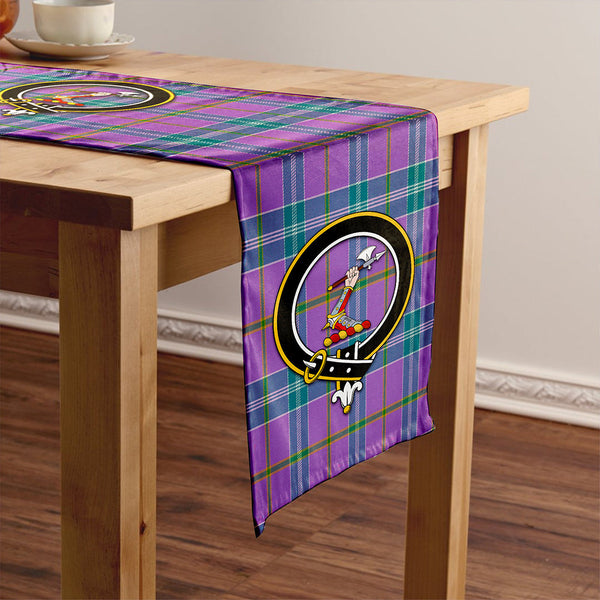 Jackson Ancient Clan Badge Tartan Table Runner