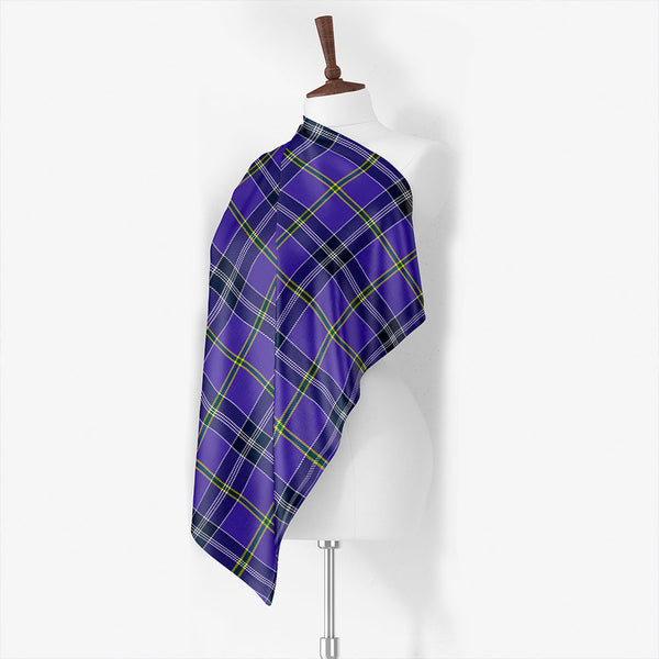 Isle of Man Manx National Tartan Modern Tartan Classic Silk Habotai Square Scarf