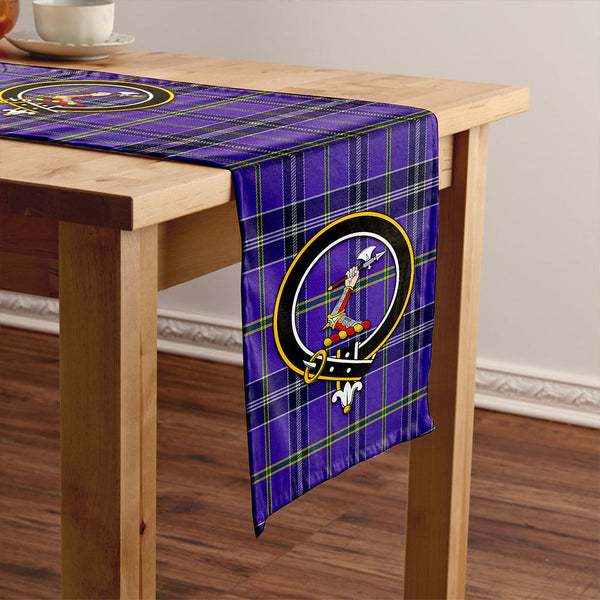 Jackson Modern Clan Badge Tartan Table Runner