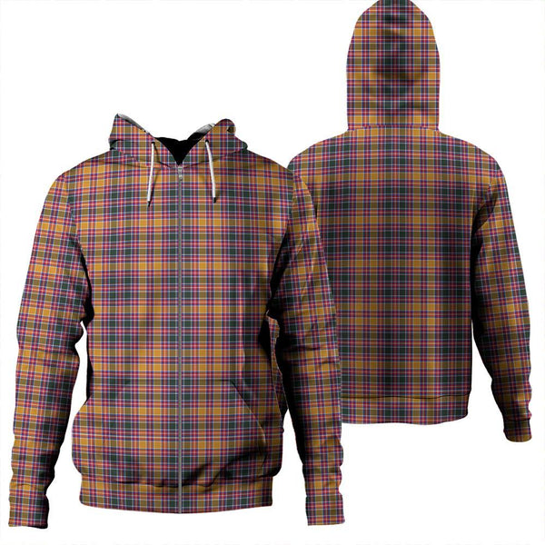 Jacobite Tartan Classic Zipper Hoodie