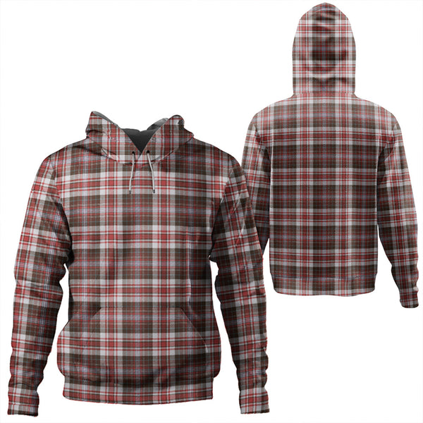 Jacobite Dress #2 Weathered Tartan Classic Hoodie