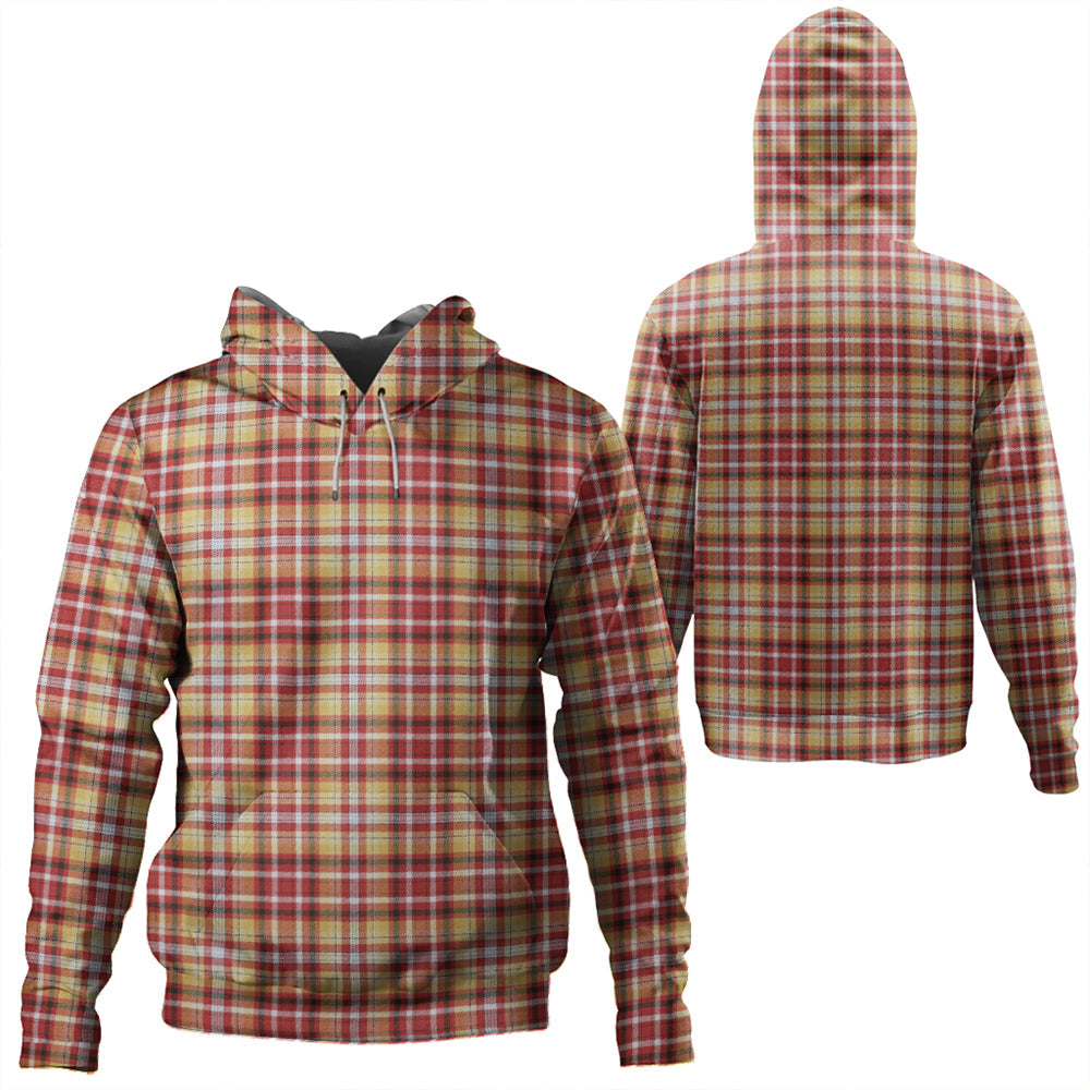 Jacobite Old Sett Weathered Tartan Classic Hoodie