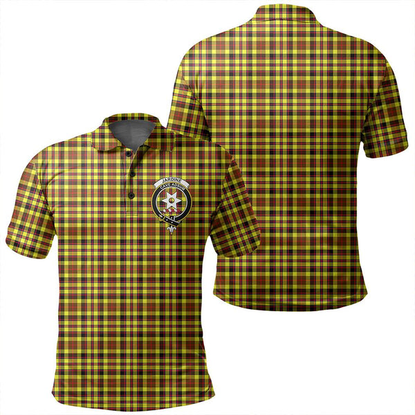 Jardine Tartan Classic Crest Polo Shirt