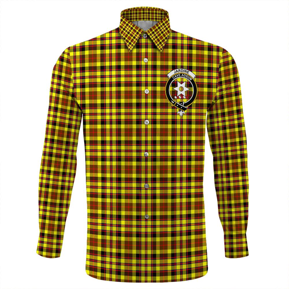 Jardine Tartan Classic Crest Long Sleeve Button Shirt