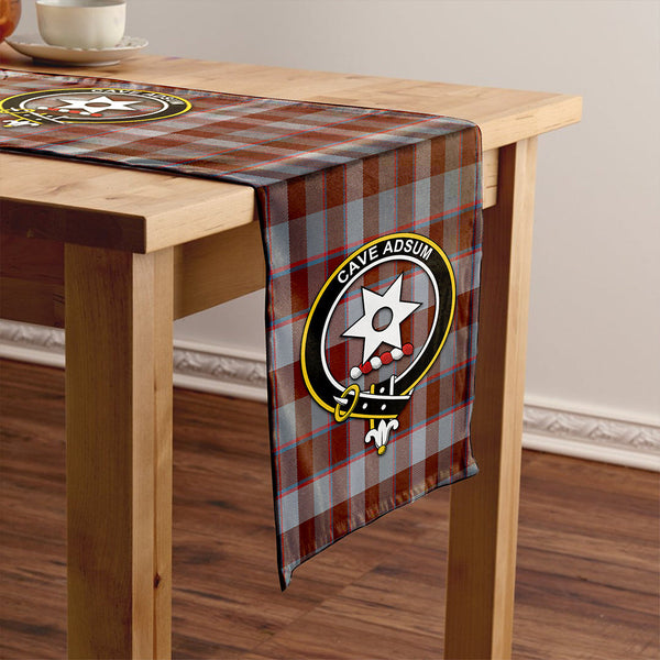 Jardine of Castlemilk Modern Clan Badge Tartan Table Runner