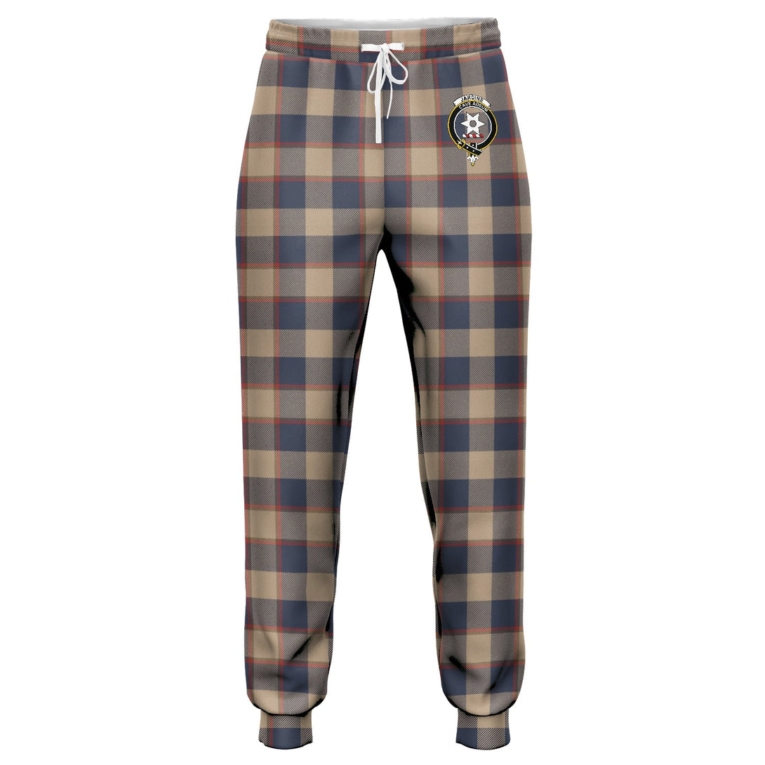 Jardine of Castlemilk Weathered Clan Badge Tartan Jogger Pants