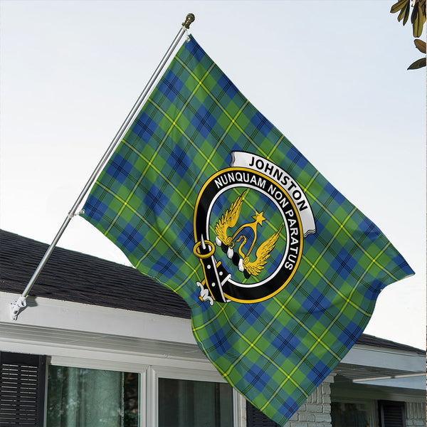 Johnston Ancient Classic Crest House Flag