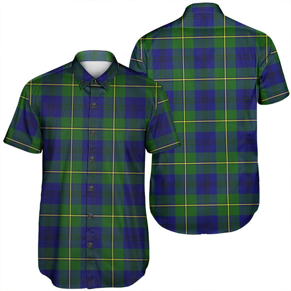 Johnston Modern Tartan Classic Short Sleeve Shirt