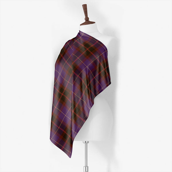 Jones Bobby Weathered Tartan Classic Silk Habotai Square Scarf