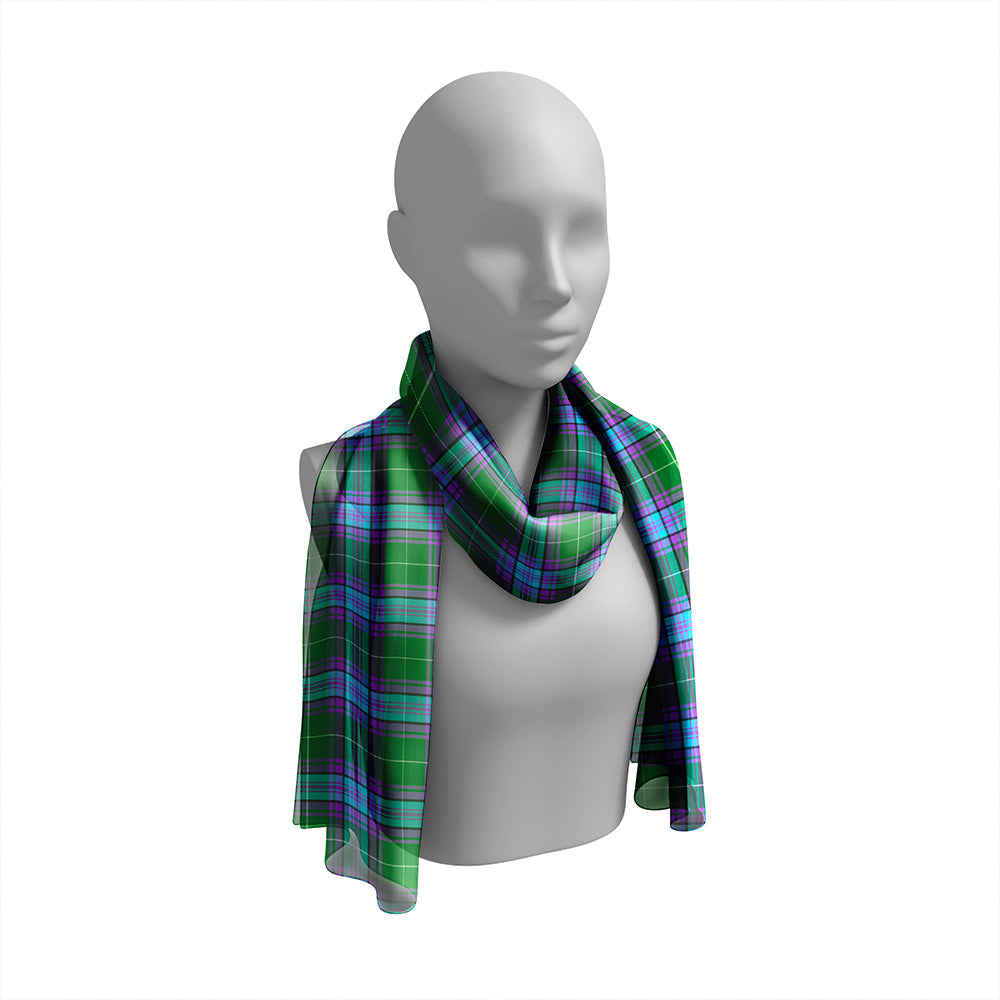 Jones Hunting Ancient Tartan Classic Silk Habotai Long Scarf