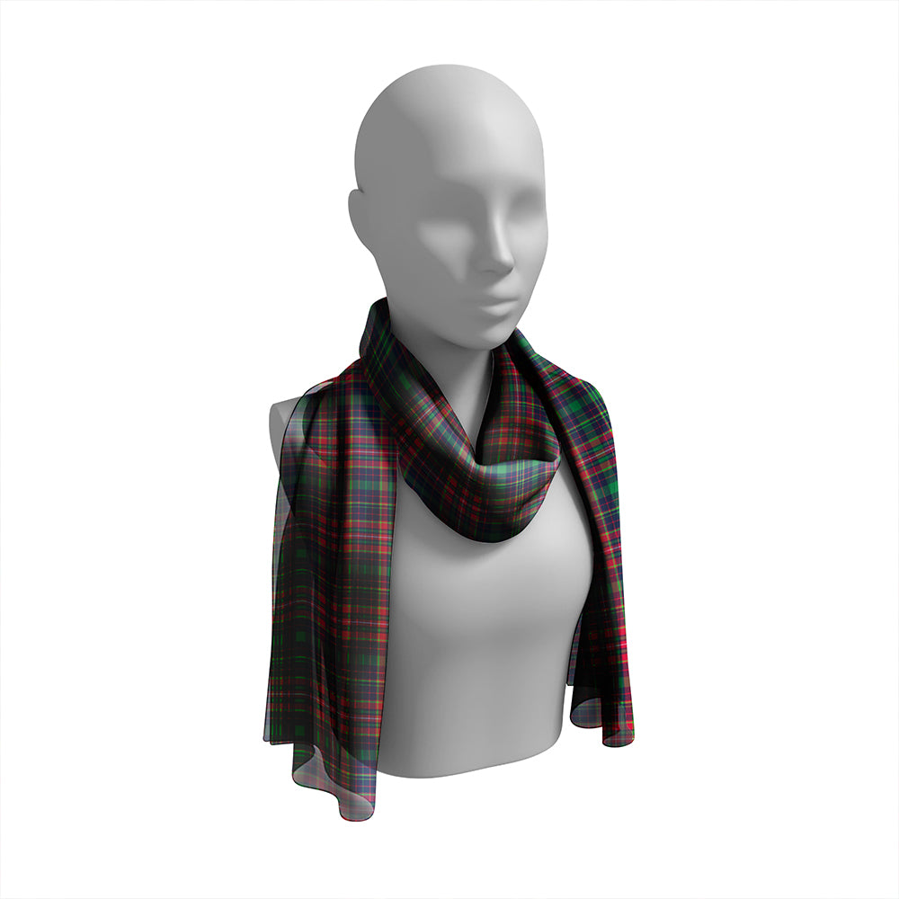 Jrgensen Modern Tartan Classic Silk Habotai Long Scarf