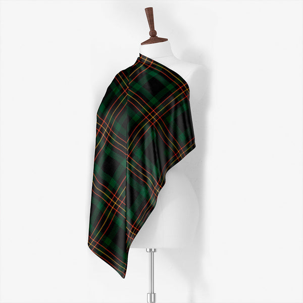 Kalkofen Modern Tartan Classic Silk Habotai Square Scarf