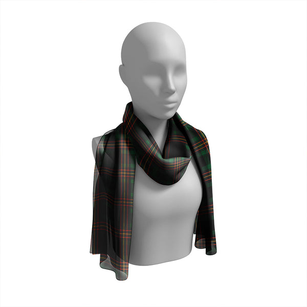 Kalkofen Modern Tartan Classic Silk Habotai Long Scarf