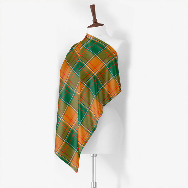 Keilar Modern Tartan Classic Silk Habotai Square Scarf