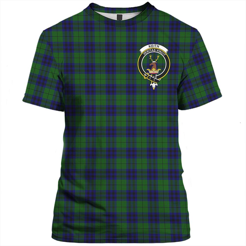 Keith Modern Tartan Classic Crest T-Shirt