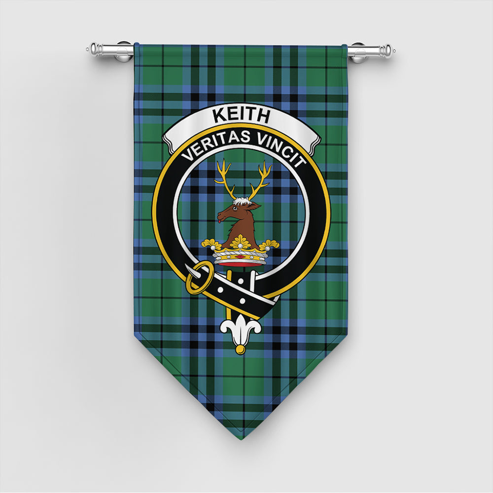 Keith Ancient Tartan Classic Crest Gonfalon