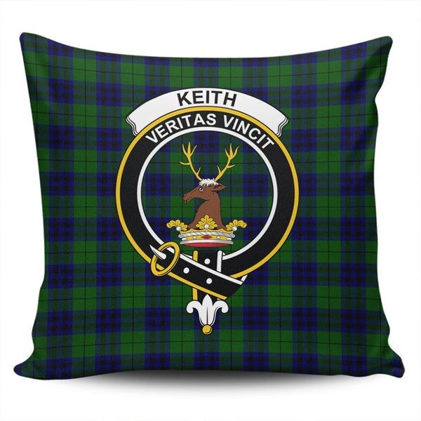 Keith Modern Tartan Classic Crest Pillow Cover