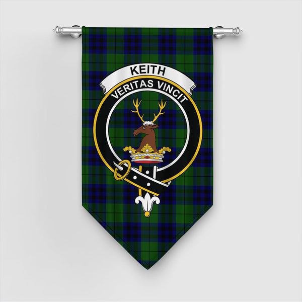 Keith Modern Tartan Classic Crest Gonfalon